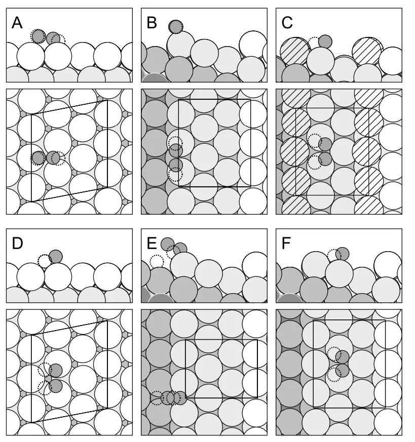 Fig. 1. Step Surface Defect on Pt